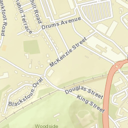 12 William Street, Paisley, Renfrewshire Street Map