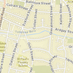 185 Dalness St, Shettleston, Glasgow, Glasgow City G32 7RB, U Street Map