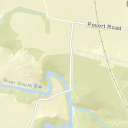 Povert Road, Gorebridge, Midlothian EH23 Street Map