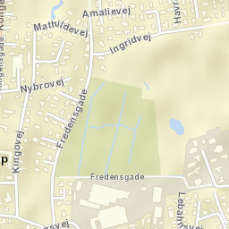 Slangerup Street Map