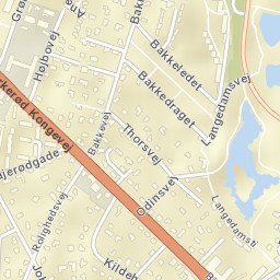 Birkerød Street Map