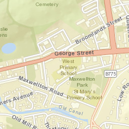 73 Maxwellton Road, Paisley, Renfrewshire PA1, UK Street Map