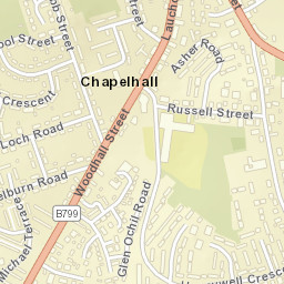 Chapelhall Street Map