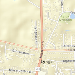 Lynge Street Map