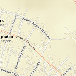 Burayevo Street Map