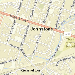 9 William St, Johnstone, Renfrewshire PA5, UK Street Map