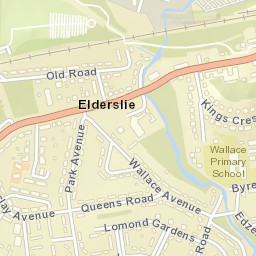 Elderslie Street Map