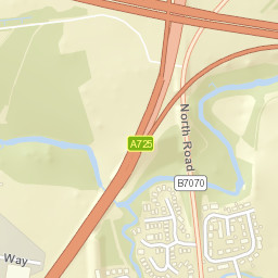 North Road, Bellshill, North Lanarkshire ML4 Street Map