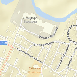 Obukhovo Street Map