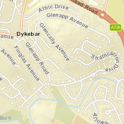 6 Strathcarron Road, Paisley, Renfrewshire PA2, UK Street Map