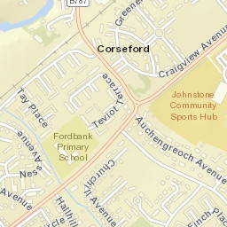 Auchengreoch Rd, Johnstone, Renfrewshire PA5, UK Street Map