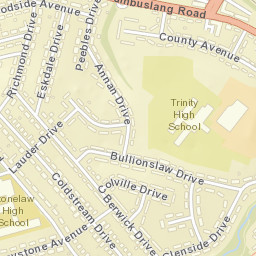 7 Berwick Dr, Rutherglen, Glasgow, South Lanarkshire G73 3JR, Street Map