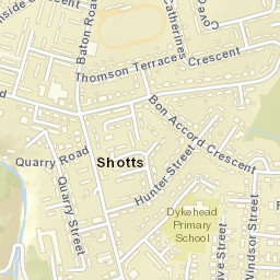 23 Shottskirk Rd, Shotts, North Lanarkshire ML7, UK Street Map