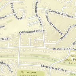 47 Brownside Road, Cambuslang, Glasgow, South Lanarkshire G72 Street Map