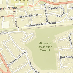 Bellshill Street Map