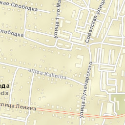 Pavlovskaya Sloboda Street Map