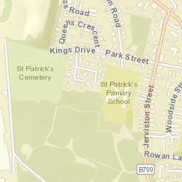 159 Jerviston Street, New Stevenston, Motherwell, North Lanar Street Map