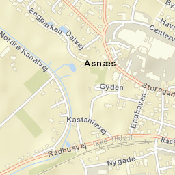 Asnæs Street Map