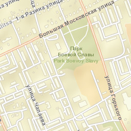 Staraya Kupavna Street Map
