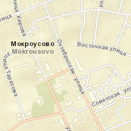 Mokrousovo Street Map