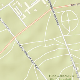 Sokol’niki Street Map