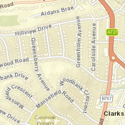 Clarkston Street Map