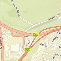 Hamilton Rd, East Kilbride, South Lanarkshire G74, UK Street Map