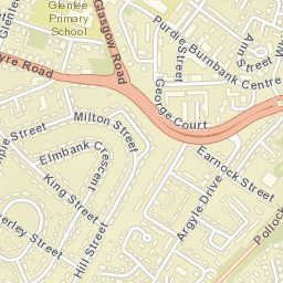 9-11 Waverley Street, Hamilton, South Lanarkshire Street Map