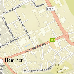 14 Clydesdale Street, Hamilton, South Lanarkshire  Street Map