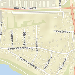 Værløse Street Map