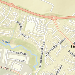 42 Arrotshole Road, East Kilbride, Glasgow, Lanarkshire  Street Map