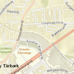 Kongens Lyngby Street Map