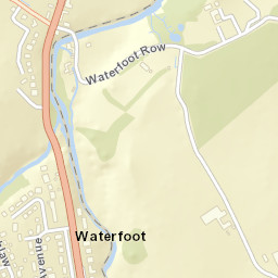 Waterfoot Street Map