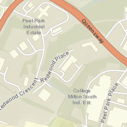 Queensway, East Kilbride, South Lanarkshire G74, UK Street Map