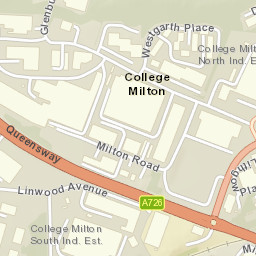 Queensway, East Kilbride, South Lanarkshire G74 Street Map