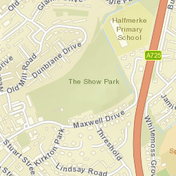 43-44 Maxwell Drive, East Kilbride, South Lanarkshire G74, UK Street Map