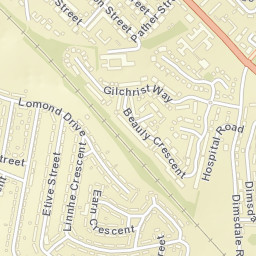 Wishaw Street Map