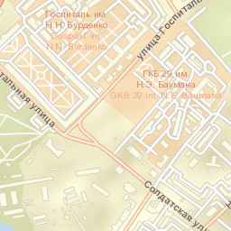 Lefortovo Street Map
