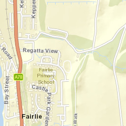 22 Bay St, Fairlie, North Ayrshire KA29, UK Street Map