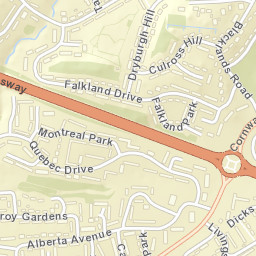 Blacklands Road, East Kilbride, South Lanarkshire Street Map