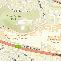 East Kilbride Street Map