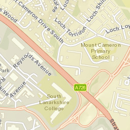 19 Loch Torridon, East Kilbride, Glasgow, South Lanarkshire G Street Map