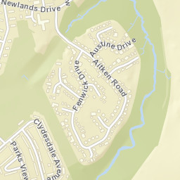 23-25 Bishop Gardens, Hamilton, South Lanarkshire ML3, UK Street Map