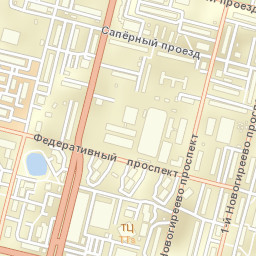 Novogireyevo Street Map