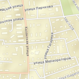 Pestretsy Street Map