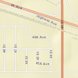 Northern Woods and Water Route, Rycroft Street Map