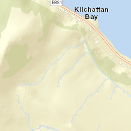 B881, Isle of Bute, Argyll and Bute PA20, UK Street Map