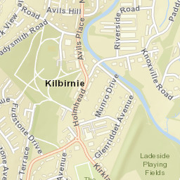 Kilbirnie Street Map