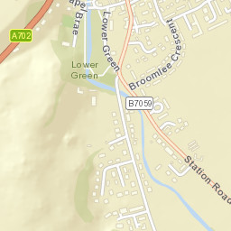 West Linton Street Map