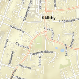 Skibby Street Map